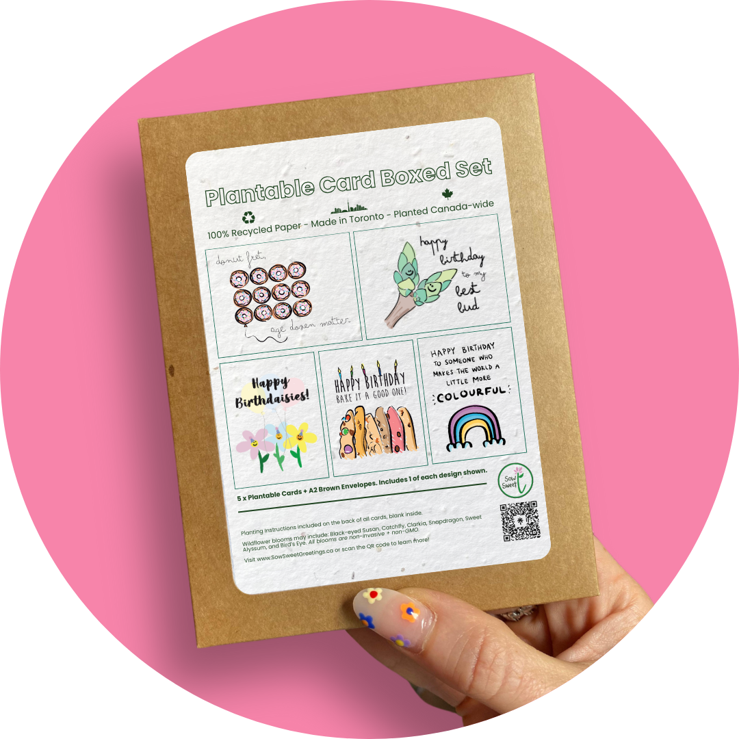 Assorted Birthday - Plantable Card Boxed Set