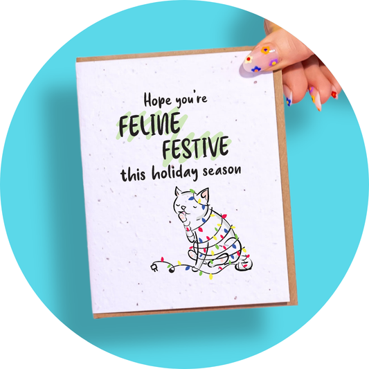 <img src="festive.jpg" alt="feeling festive christmas sustainable zero waste greeting card">