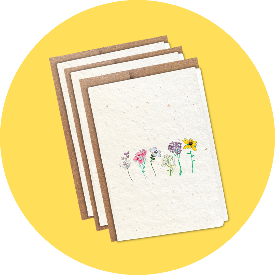 Wildflower Stems - Pocket Pun (3 per order)