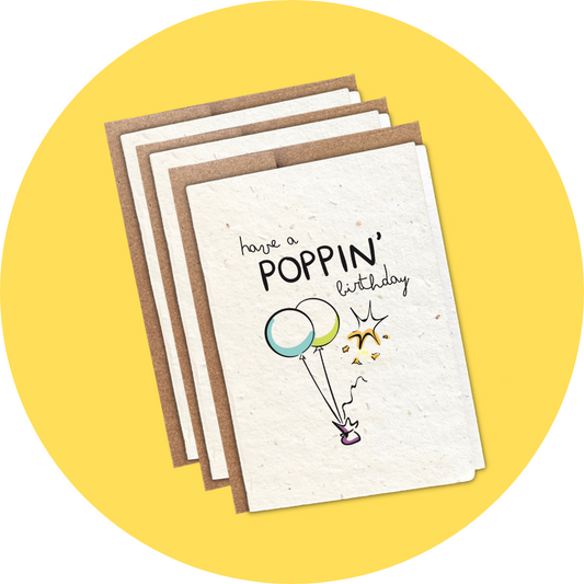 Poppin’ Birthday - Pocket Pun (3 per order)