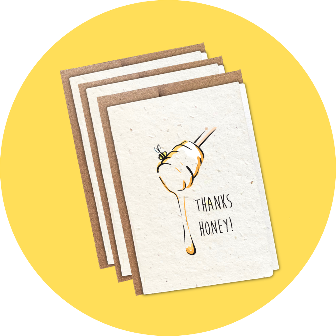 Thanks Honey - Pocket Pun (3 per order)