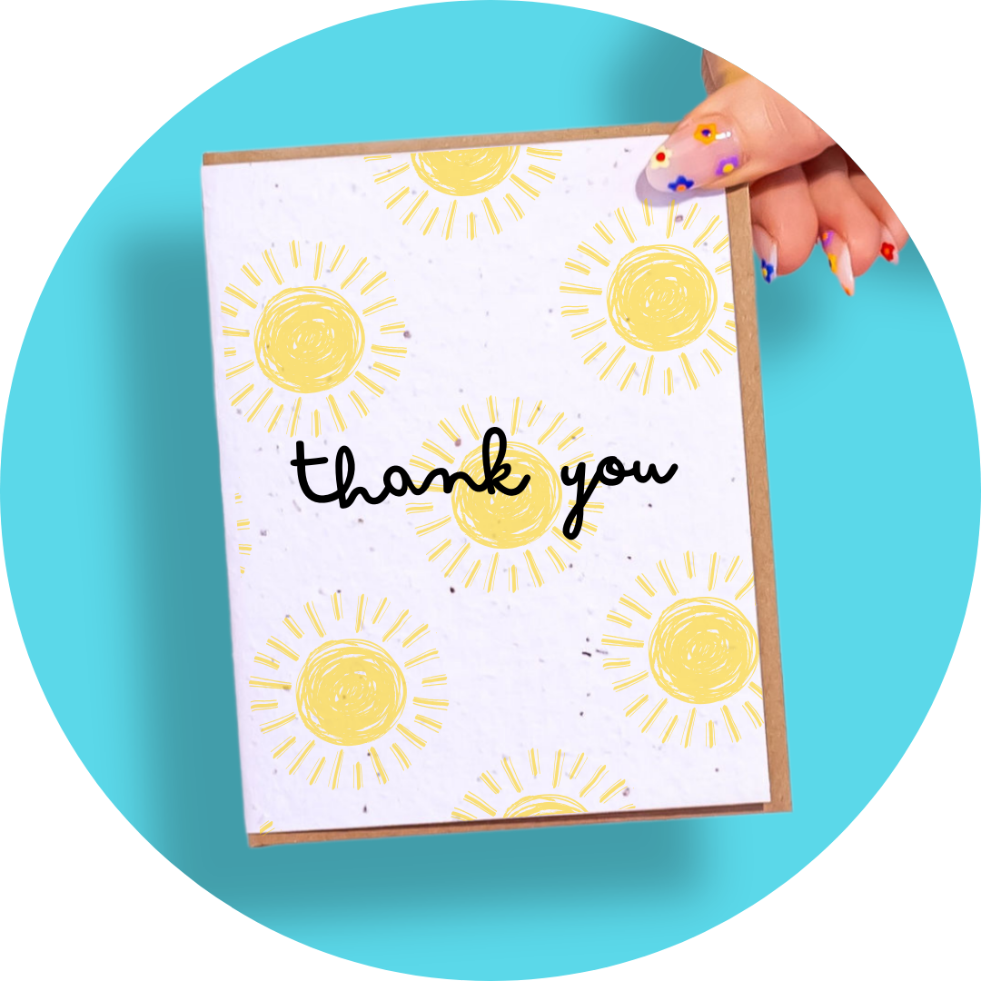 Assorted Thank You - Plantable Card Boxed Set
